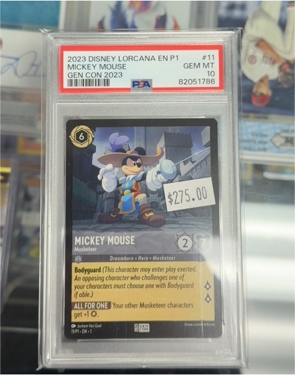 2023 Disney Lorcana EN P1 #11 Mickey Mouse Gen Con 2023 — front