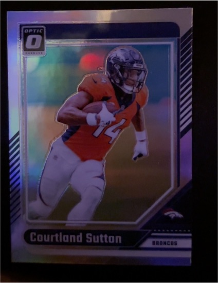 2024 Panini Donruss Optic #35 Courtland Sutton — front