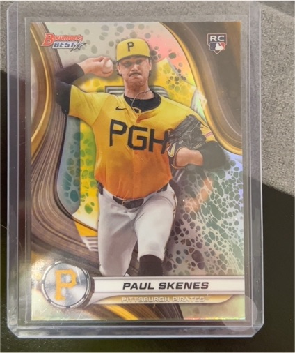 2024 Bowman's Best #53 Paul Skenes — front