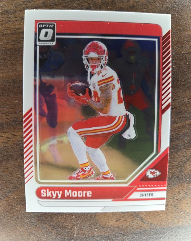 2024 Donruss Optic #96 Skyy Moore Kansas City Chiefs — front