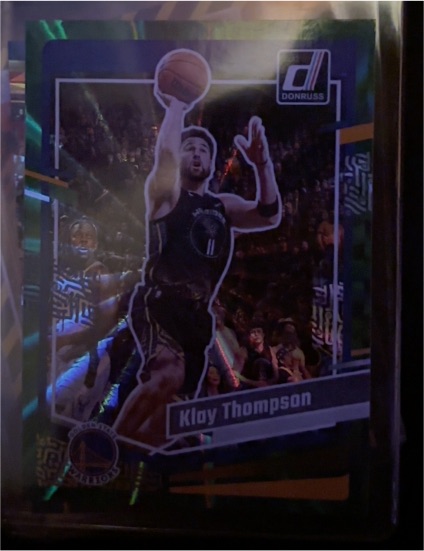 2023-24 Donruss #185 Klay Thompson — front