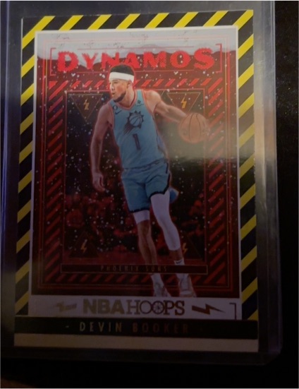 2023-24 Panini NBA Hoops Dynamos #10 Devin Booker — front