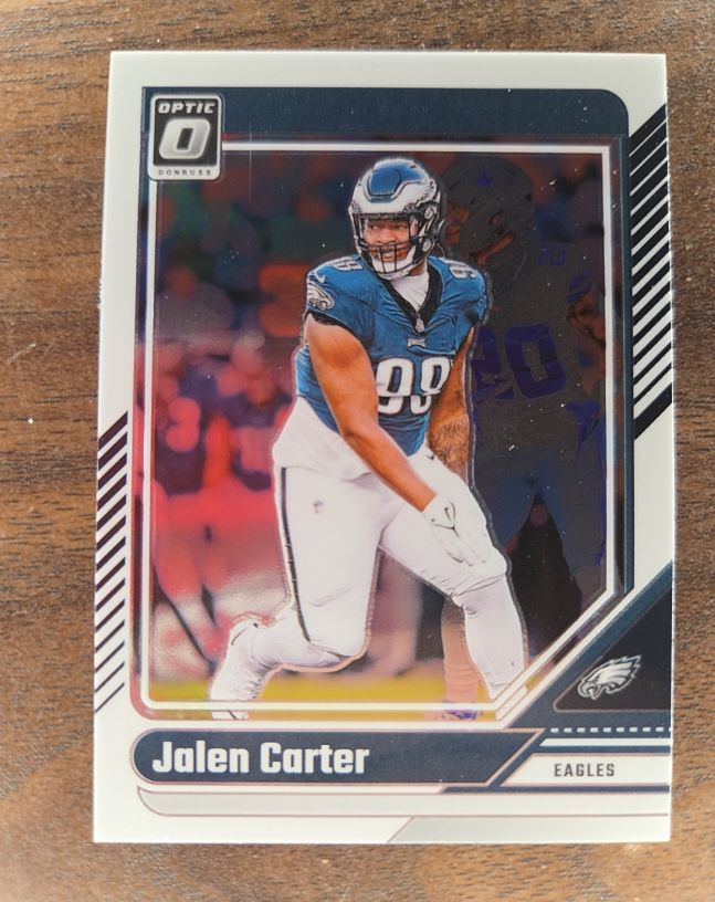 2024 Donruss Optic #163 Jalen Carter — front