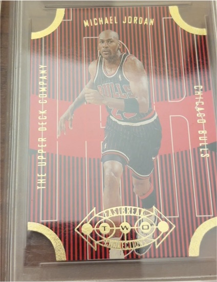 1996-97 Upper Deck Fast Break Connections #FB23 Michael Jordan — front