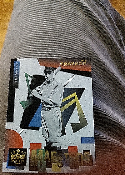 2022 Panini Diamond Kings #M-3 Pie Traynor Maestros — front