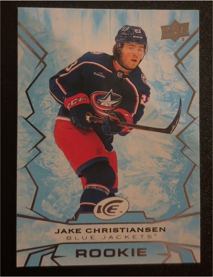 2022-23 Upper Deck Ice #138 Jake Christiansen Rookie — front