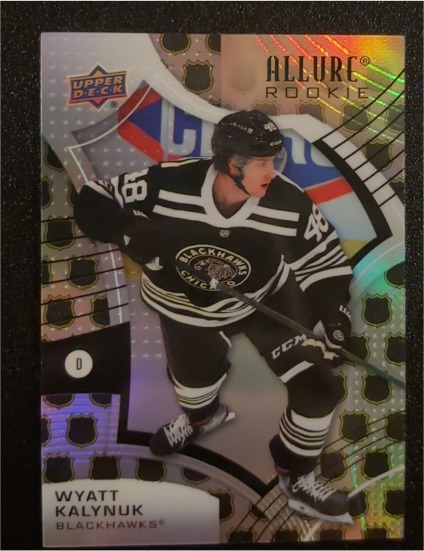 2021-22 Upper Deck Allure #117 Wyatt Kalynuk — front