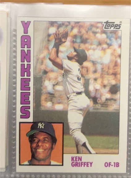 1984 Topps #770 Ken Griffey — front