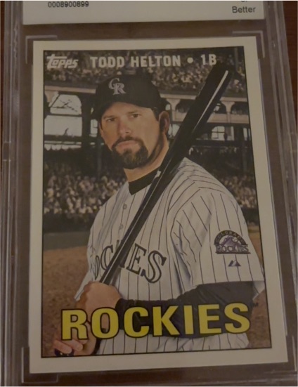 2007 Topps Wal-Mart #WM23 Todd Helton — front