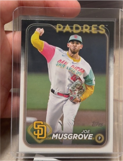 2024 Topps Series 1 #205 Joe Musgrove — front