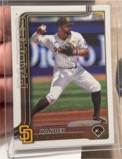 2025 Topps Series 1 #19 Xander Bogaerts — front