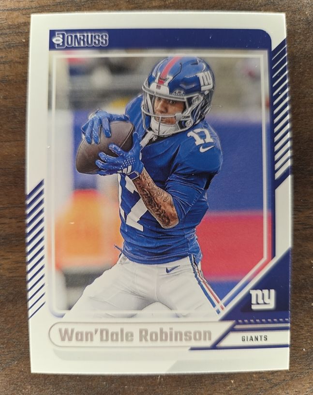 2024 Panini Donruss #272 Wan'Dale Robinson New York Giants — front
