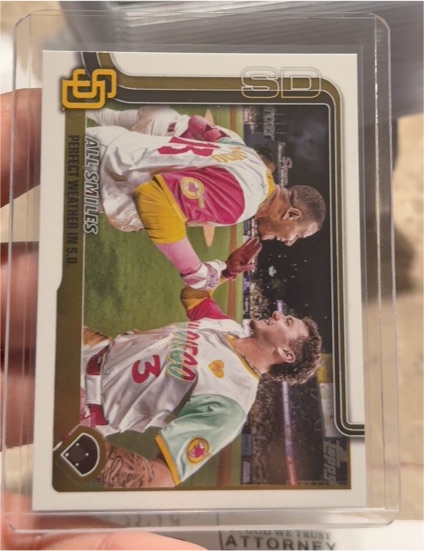 2025 Topps Series 1 #143 All Smiles Jackson Merrill — front