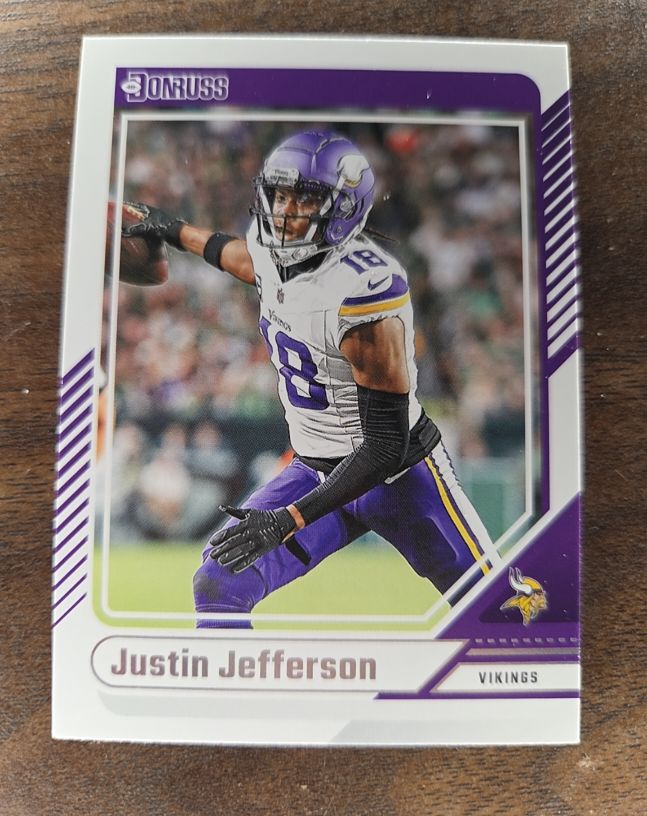 2024 Panini Donruss #215 Justin Jefferson — front