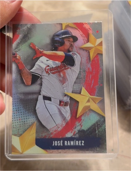 2025 Topps Series 1 Stars of MLB #SMLB-20 José Ramírez — front