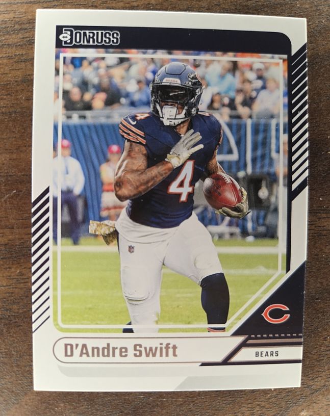 2024 Panini Donruss #184 D'Andre Swift — front