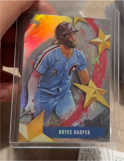 2025 Topps Series 1 Stars of the MLB #SMLB-3 Bryce Harper — front