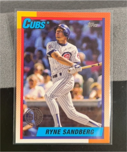 2025 Topps Series 1 #T90-71 Ryne Sandberg Chicago Cubs 1990 Topps — front