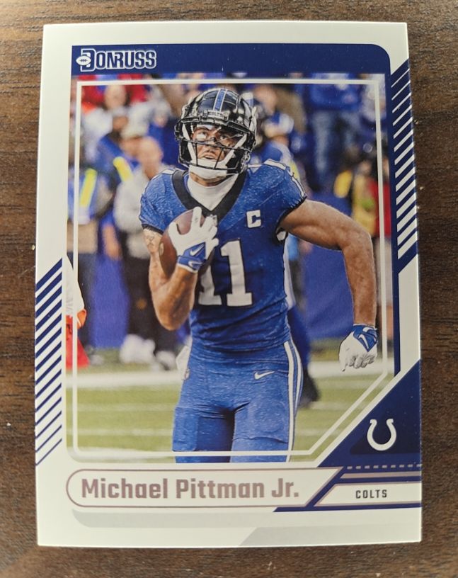 2024 Donruss #265 Michael Pittman Jr. — front