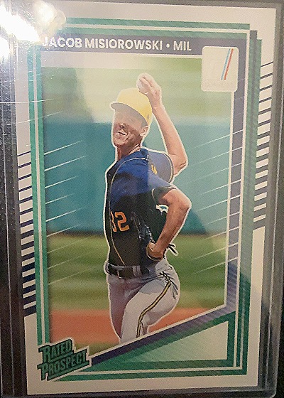 2025 Donruss Rated Prospect #128 Jacob Misiorowski — front