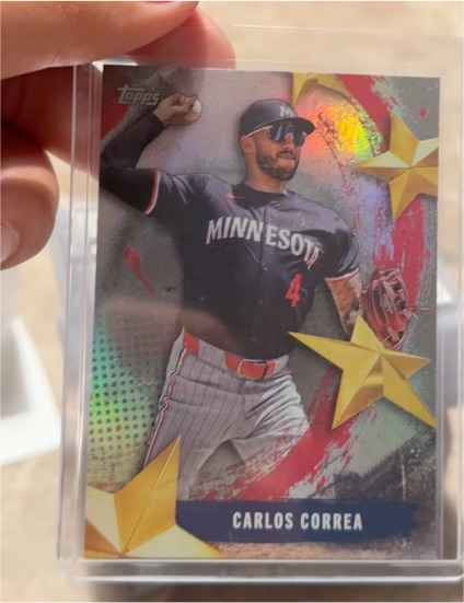 2025 Topps Stars of MLB #SMLB-28 Carlos Correa — front