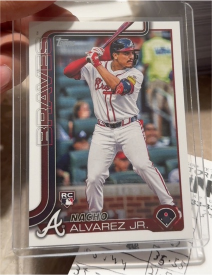 2025 Topps Series 1 #223 Nacho Alvarez Jr. — front