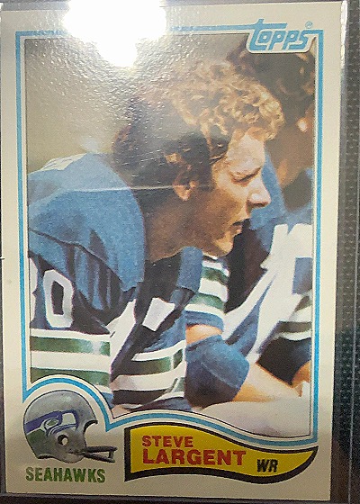 1982 Topps #249 Steve Largent Seattle Seahawks — front