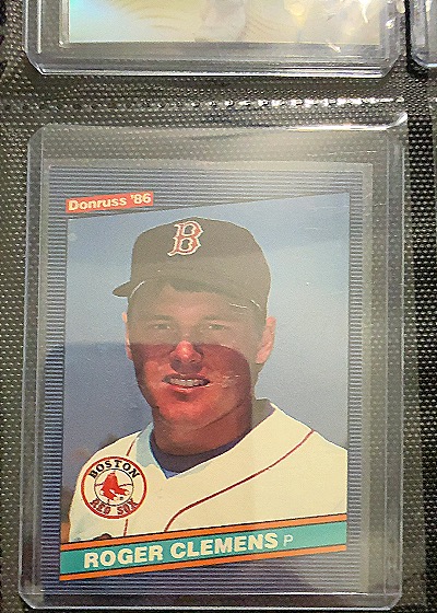 1986 Donruss #172 Roger Clemens — front