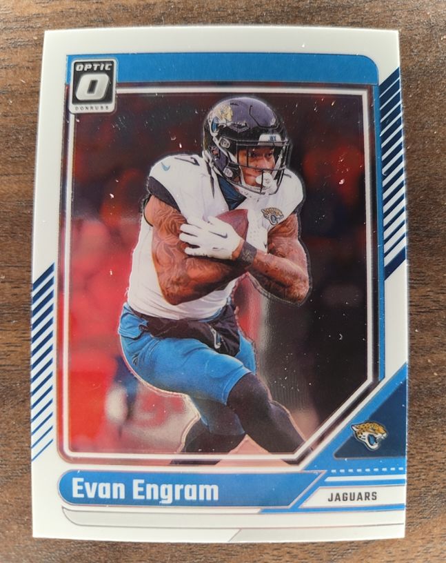 2024 Donruss Optic #92 Evan Engram — front