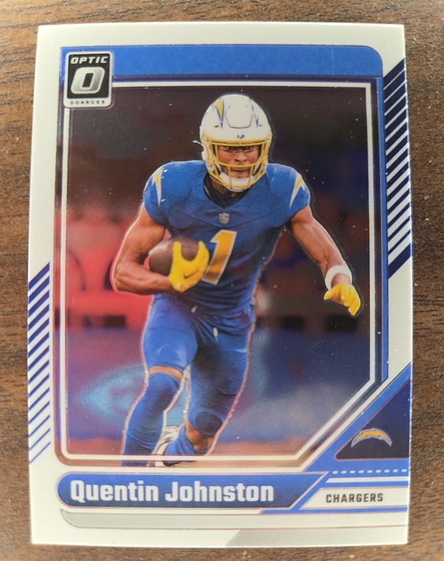2024 Donruss Optic #108 Quentin Johnston — front