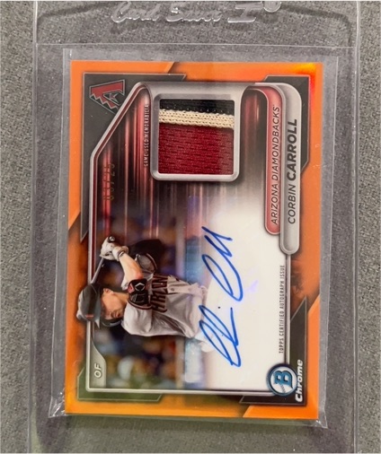 2024 Bowman Chrome #BCAR-CS Corbin Carroll — front