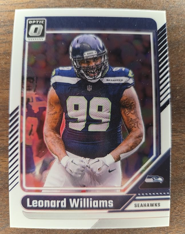 2024 Donruss Optic #182 Leonard Williams — front