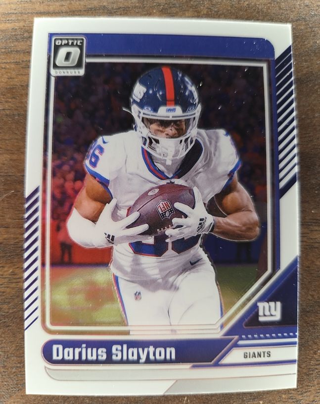 2024 Donruss Optic #148 Darius Slayton — front