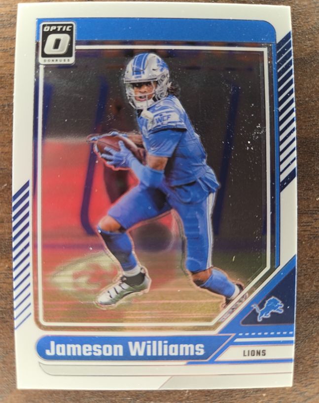2024 Donruss Optic #67 Jameson Williams — front