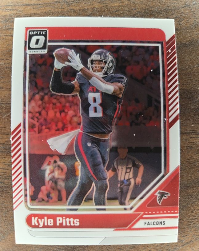 2024 Donruss Optic #11 Kyle Pitts — front