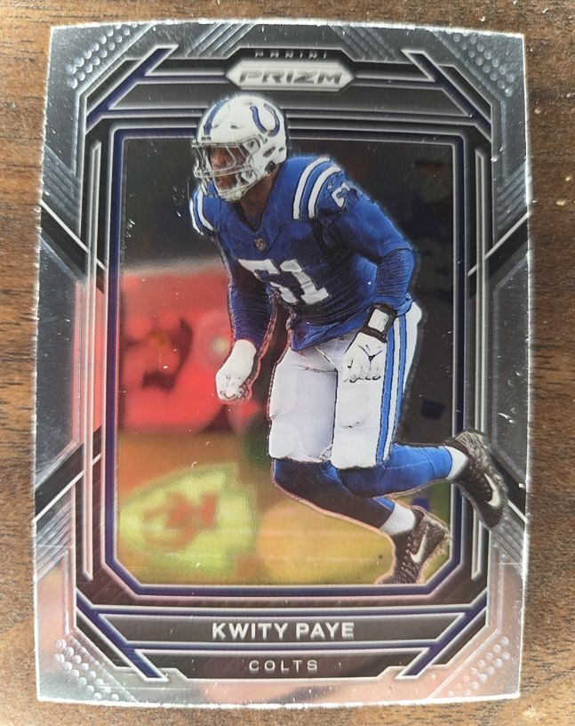 2022 Panini Prizm #127 Kwity Paye — front