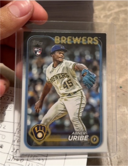 2024 Topps Series 1 #310 Abner Uribe — front