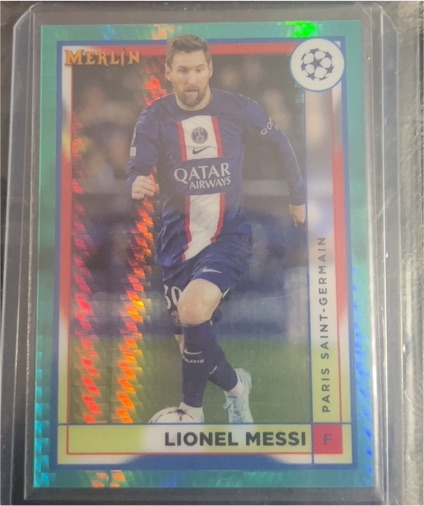 2022-23 Topps Merlin #104 Lionel Messi — front