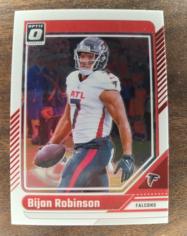 2024 Donruss Optic #8 Bijan Robinson — front
