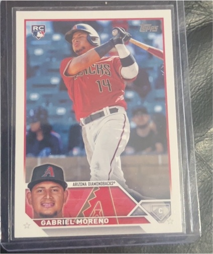 2023 Topps Update #US161 Gabriel Moreno — front