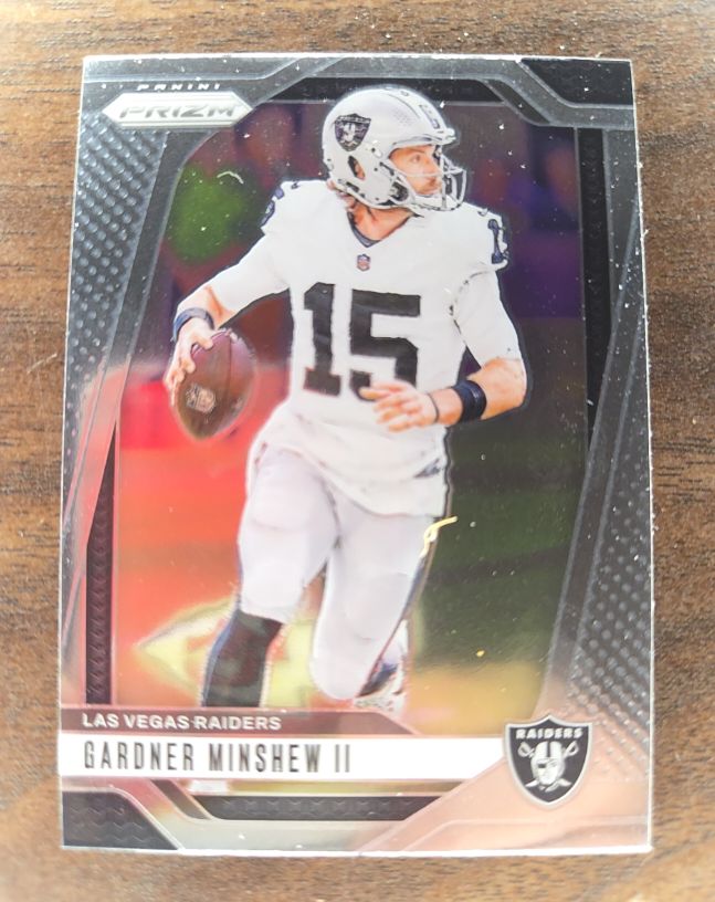 2024 Panini Prizm Football #148 Gardner Minshew II Las Vegas Raiders — front