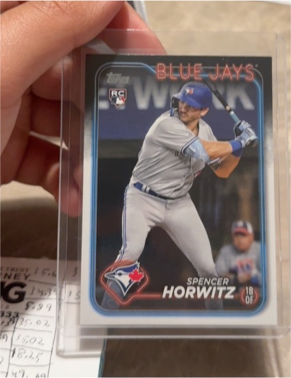 2024 Topps Series 1 #172 Spencer Horwitz — front