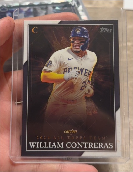 2025 Topps Series 1 #ATT-6 William Contreras — front