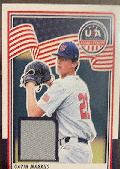 2025 Panini USA Stars & Stripes #USA-GM Gavin Markus — front