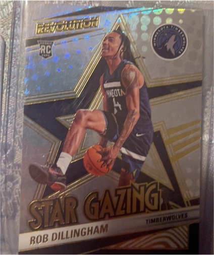 2024-25 Panini Revolution #17 Rob Dillingham Star Gazing Rookie — front