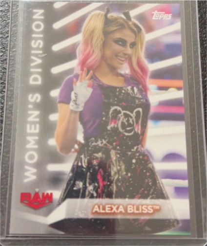2021 Topps WWE Women's Division #R-1 Alexa Bliss — front