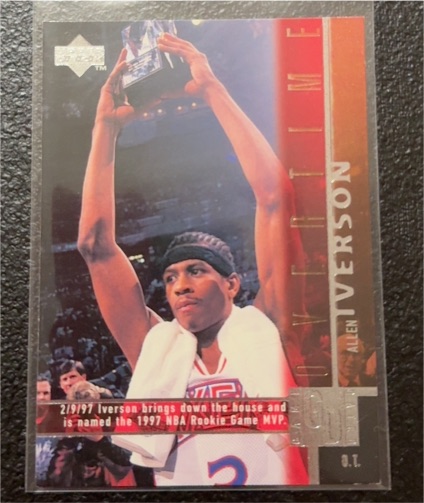 1997-98 Upper Deck #317 Allen Iverson — front