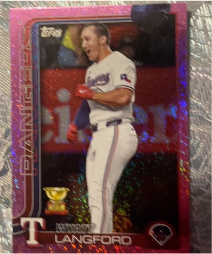 2025 Topps Series 2 #455 Wyatt Langford — front