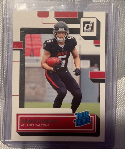 2022 Panini Donruss #307 Drake London — front
