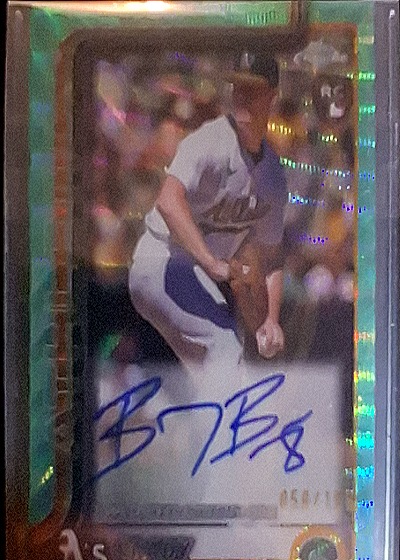 2020 Topps Rookie Autograph #RA-BB Brett Baty — front